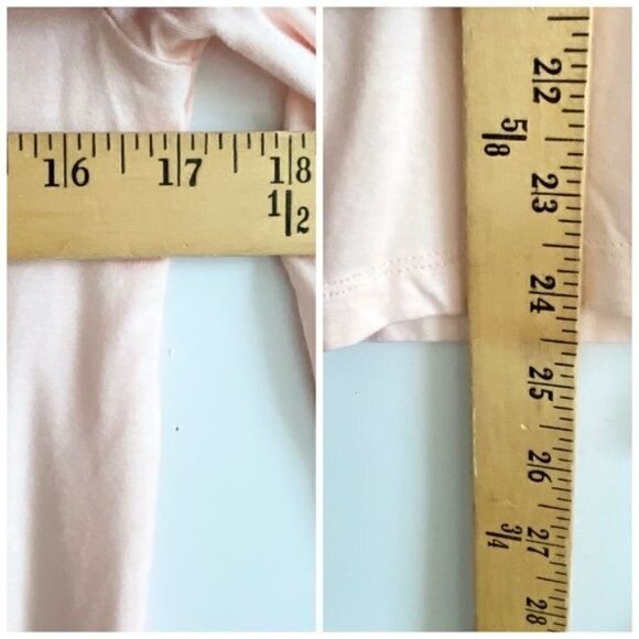 New without tag J.Crew pink knit tie neck long sleeve viscose blend  top size S - Picture 6 of 7